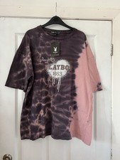 Playboy x Mennace Tshirt Size