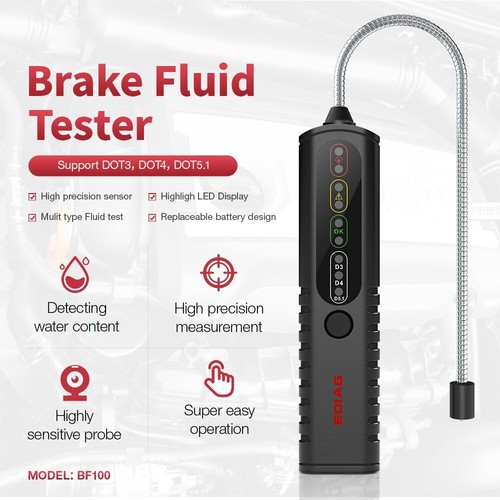 Brake fluid tester pen - tester, led