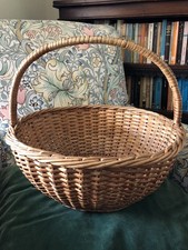 Vintage large hand made - hand, wicker