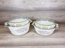 Vintage pyrex england blue - pyrex,