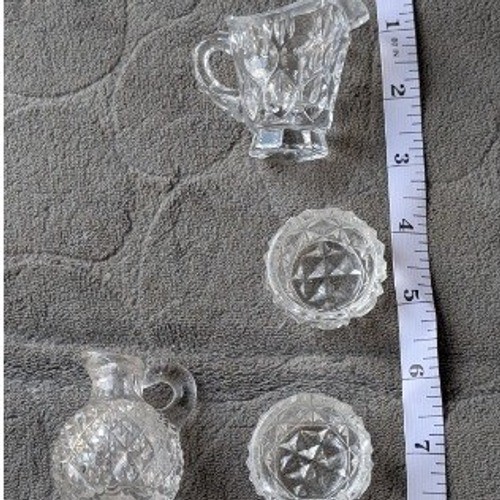 Vintage miniature pressed - vintage,