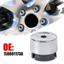 1x Chrome Wheel Lug Bolt Nut Cap Cover 7L6601173A For VW Touareg 2004-2014