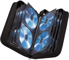 Hama CD Wallet for 104 Discs, CD/DVD/Blu-ray (folder for storage, space-saving f