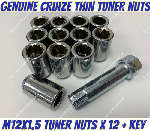 Alloy wheel nuts - nuts, chrome