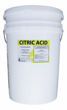 50 lb Pail of Food Grade Citric Acid 100% Pure Made in USA FCC/USP Fine Granular