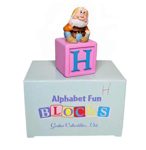 Grolier fun block happy - h,