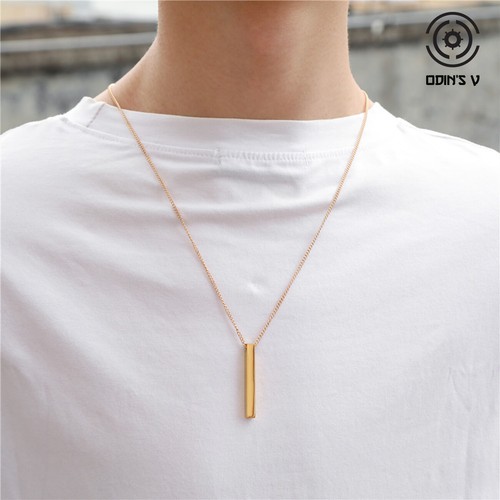 Chain necklace silver curb - necklace,