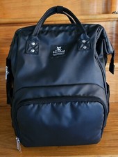 Hafmall Diaper Baby Changing Bag Backpack With Pad Spoon Munchkin Disposal Bags