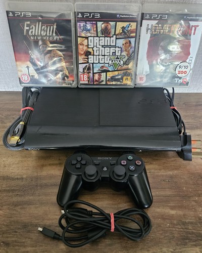 Sony playstation super slim - 3,