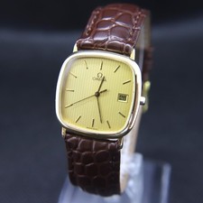OMEGA de Ville Quartz Gold