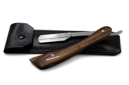 Wood barber salon - wood,