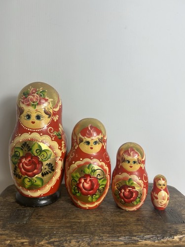 Vintage russian dolls mother - vintage,