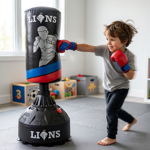 4ft kids punch bag free - punch,