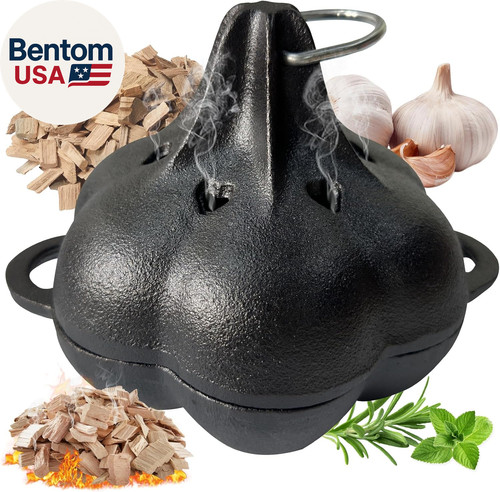 Cast iron smoker roaster - cast,