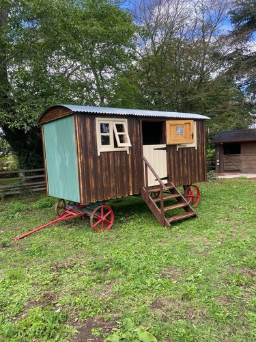 Shepherds hut home office - hut,