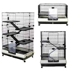 Rat Ferret Chinchilla Animal Cage 80 100 cm Single Double Triple Tier