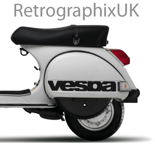 Stickers for vespa side - stickers,