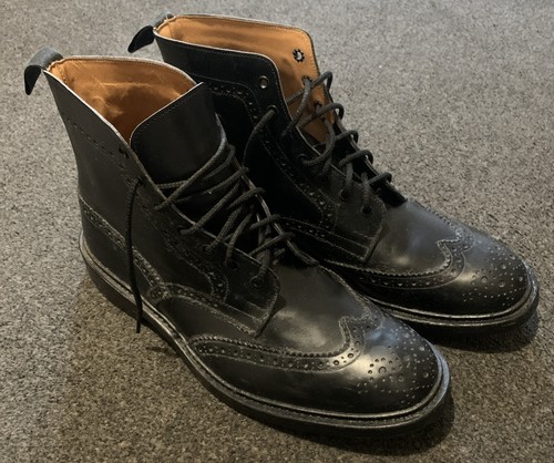Trickers stow country black - trickers,