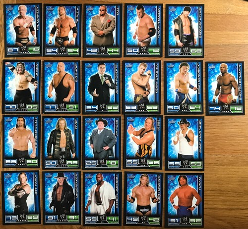 Topps slam attax trading card - slam,