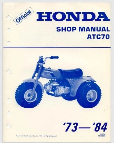 1973 1984 honda atc70 atc - 1973-1984,