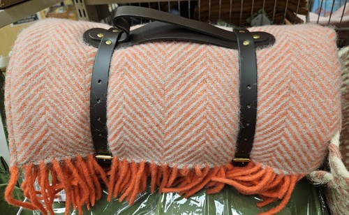 Wool picnic blanket with - wool,
