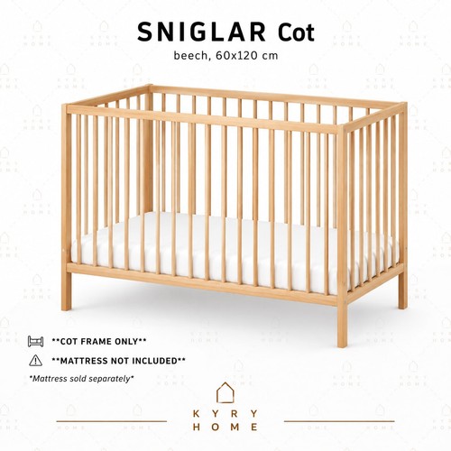 Ikea sniglar cot - ikea, beech