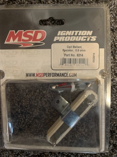Msd 8214 coil ballast resistor - ballast,