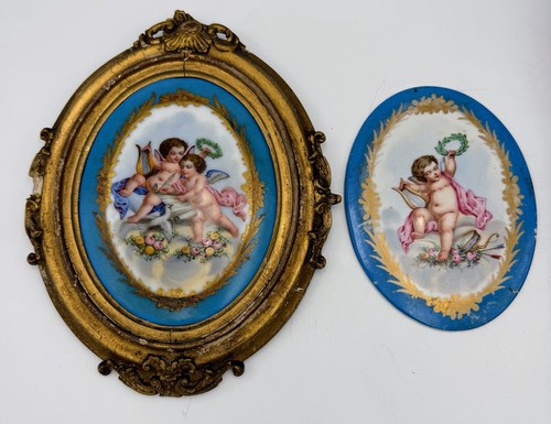 Sevres style plaque - style,