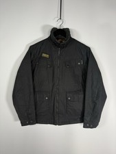 BARBOUR ZORST WAX Jacket - XXL 2XL - Age 14/15 - Black - Great Condition - Boy's