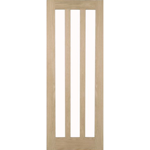 Internal door glass oak aston - glass,