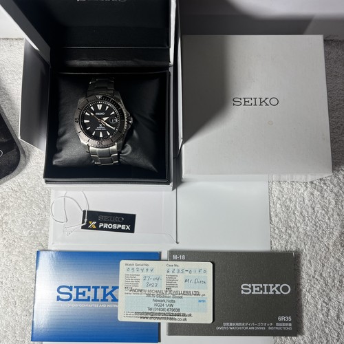Seiko prospex shogun diver - seiko,