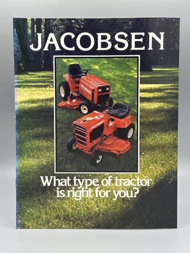 1977 jacobsen garden tractors - garden,