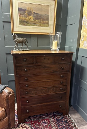 Antique 19th century - 19th, mahogany
