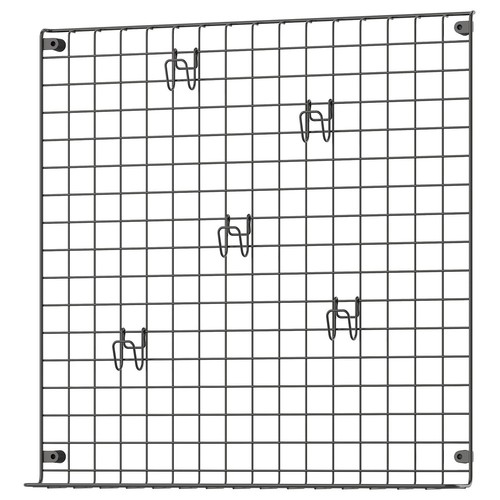 Ikea wall grid with rail - wall,