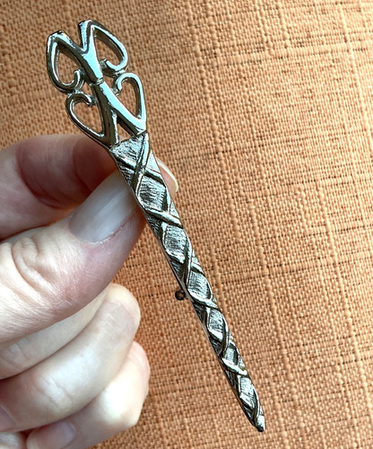 Vintage scottish kilt pin - scottish,
