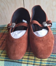 Zara Soft Brown Suede Leather