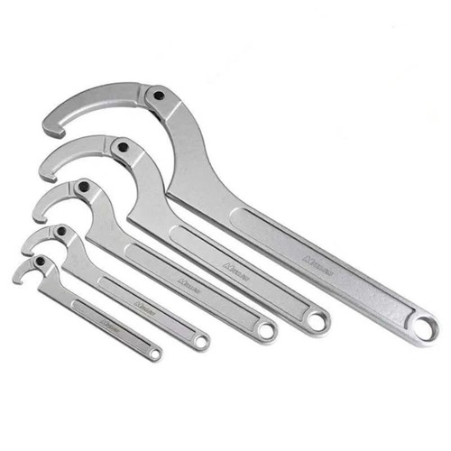 Sizes adjustable hook wrench - sizes,
