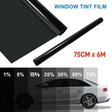 CAR WINDOW TINT AUTO TINTING FILM LIMO BLACK DARK MEDIUM LIGHT ULTRA LIGHT