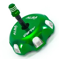 Banshee Blaster YFZ 350 YFS 200 Billet Gas Cap Alba Racing Green 403 T6 G