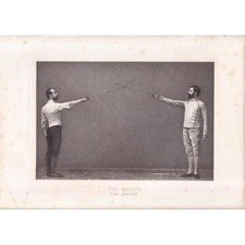 1890 SWORD FENCING