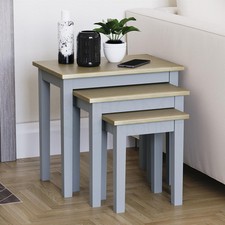 Wooden nest tables - of, piece