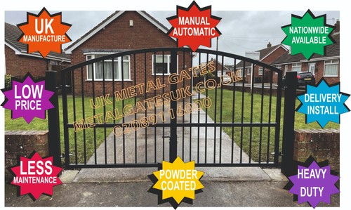 Driveway gates double - gate, /