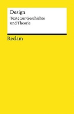 Gerda Breuer Pe Design: Texte zur Geschichte und Theorie (Reclams Uni (Hardback)
