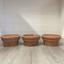 Vintage Terracotta Bulb Pots