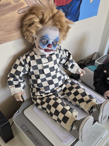 Ooak clown horror - ooak,