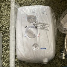 Triton 9.5kW T80Z Fast Fit Electric Shower - White / Chrome New & Box(SP8009ZFF)