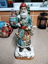 Schmid 1986 Santa Claus/Christmas Music Box-"It came apon the midnight clear.l"