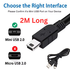2m Long USB (MINI V3) Charging
