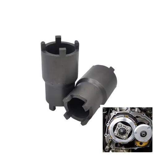 Motorcycle clutch nut removal - clutch,