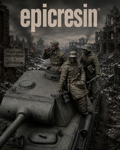 Post resin model 35 scale - post, 1/35